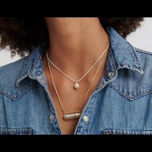 Lucky Brand Delicate Pearl Layer Necklace